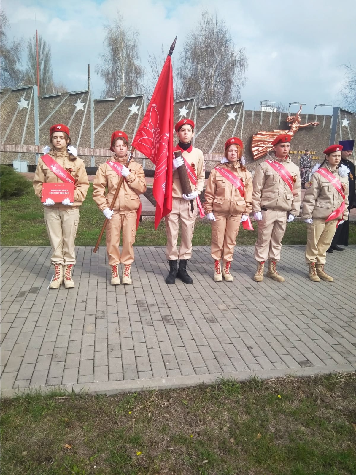 ЭСТАФЕТА ПОБЕДЫ В ТАЛОВОЙ.
